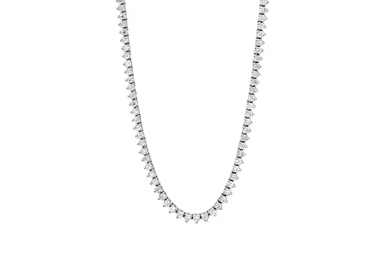rent diamond tennis necklace