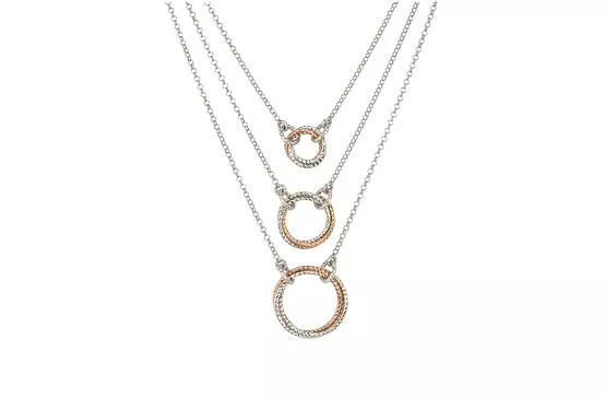 borrow 3 layer necklace for women online