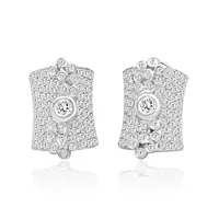 rent diamond earrings for a wedding