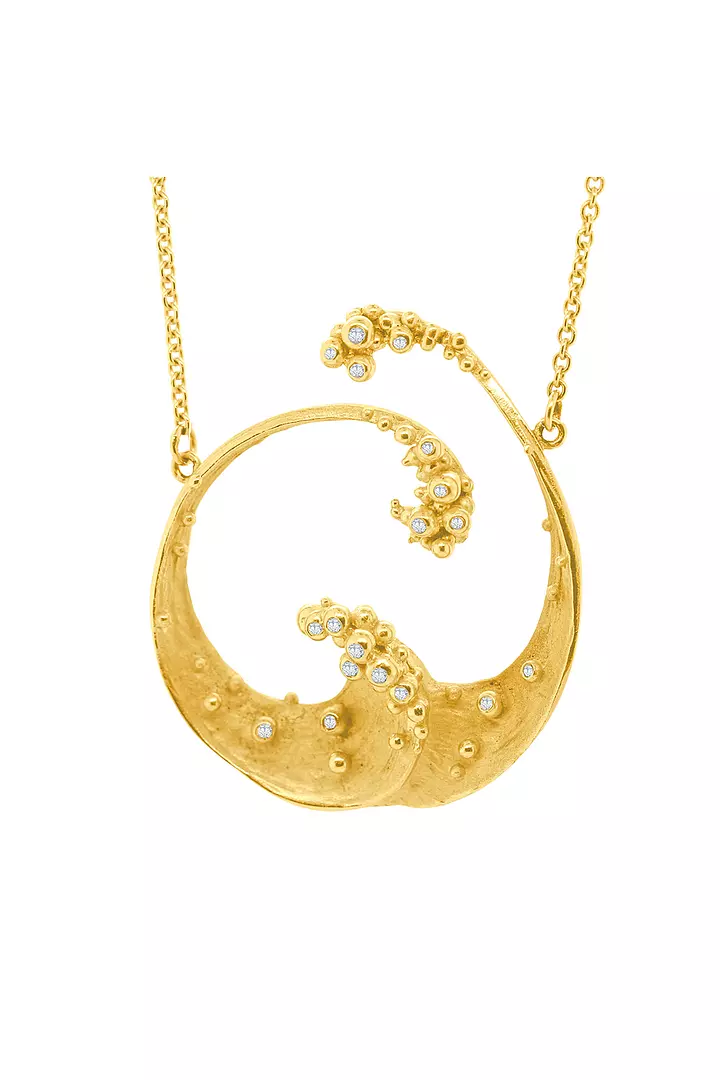 gold fashion necklace on rent for women online