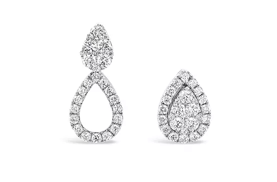 diamond earrings for rent