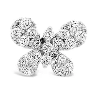diamond butterfly earrings for rent or to borrow