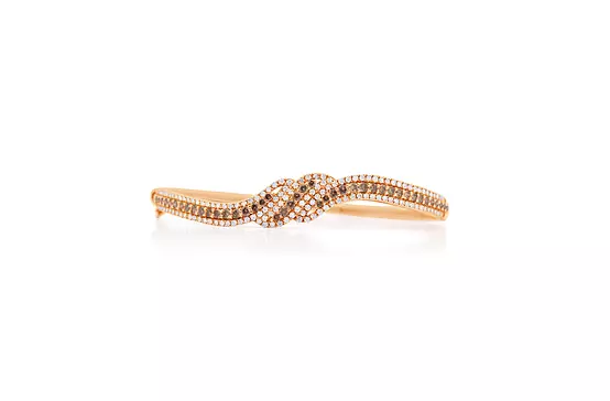 rose gold diamonds bracelet for rent