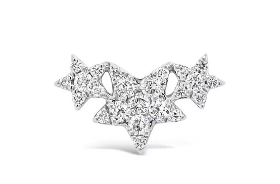 diamond fashion earrings for rent