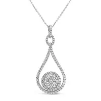 borrow diamond drop necklace for women online