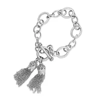sterling silver charm bracelet on rent for women