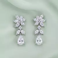 Rent Floral Drop Earrings 