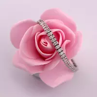 Rent Oval Eco Diamond Tennis Bracelet 10 ctw