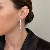 Astoria Diamond Drop Earrings