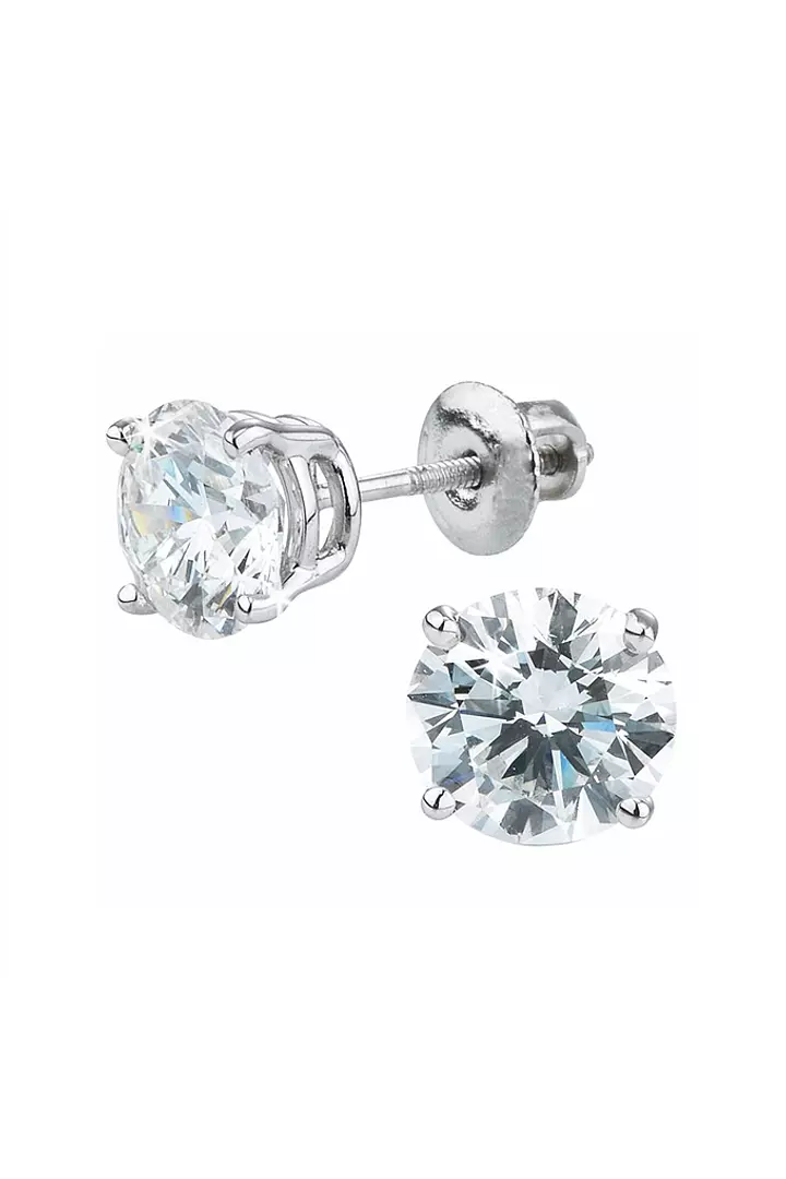 borrow diamond stud earrings for women online