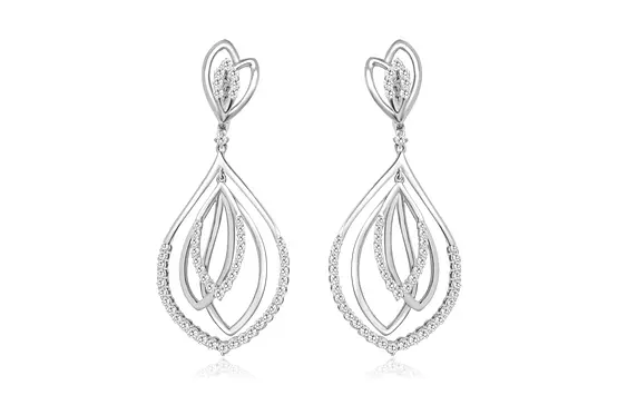 DIAMOND DROP EARRINGS FOR RENT