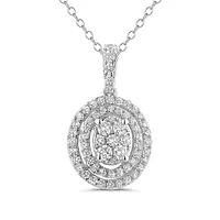 rent circle diamond pendant