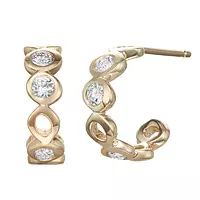 rent diamond hoop earrings