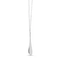 borrow silver teardrop pendant for women online