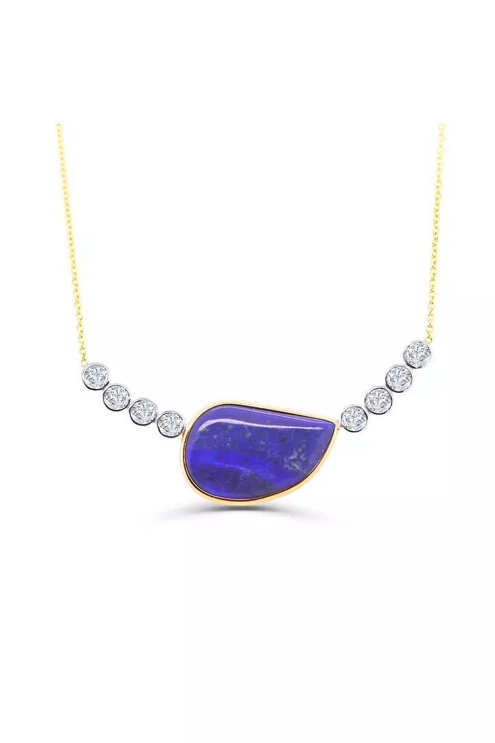 purple diamond necklace on rent for women