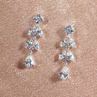 diamond drop earrings for rent
