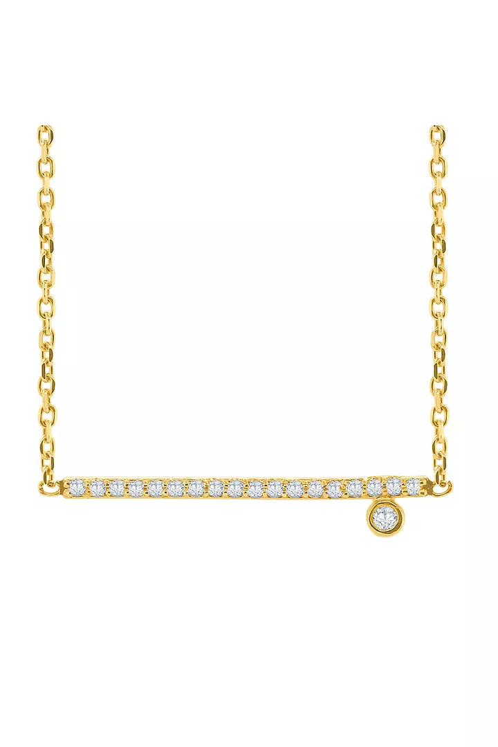 gold diamond pendant for necklace on rent for women