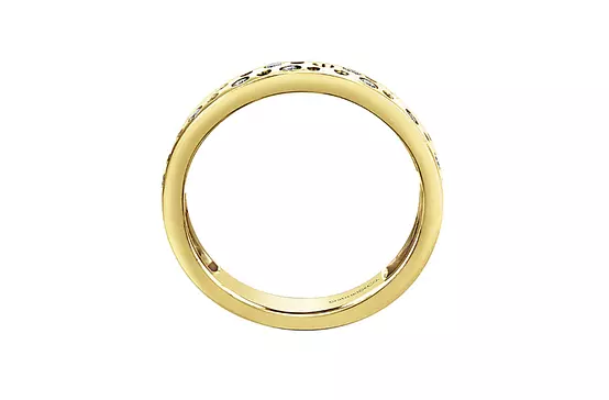 gold band with diamonds for women on rent