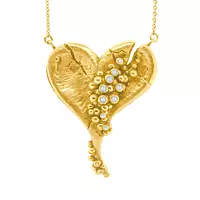 diamond heart necklace for rent