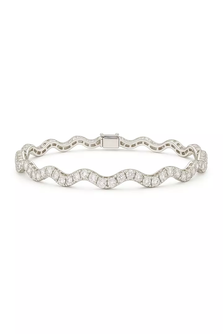 rent Waves Eco Diamond Tennis Bracelet