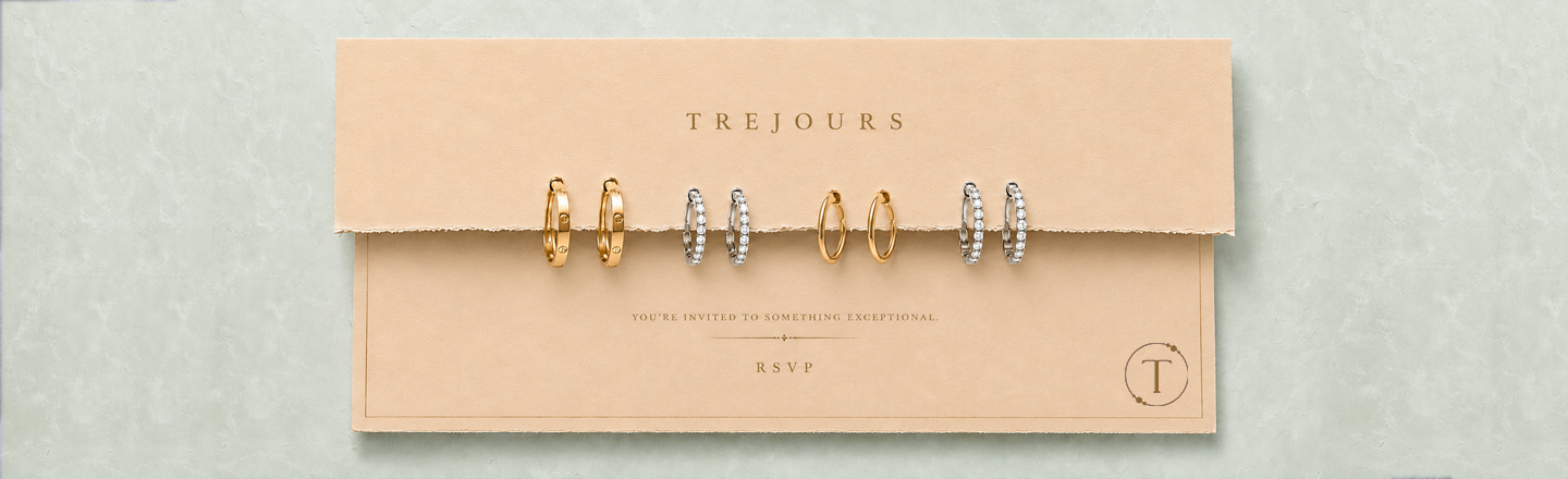 Designer Hoop Earrings for Rent