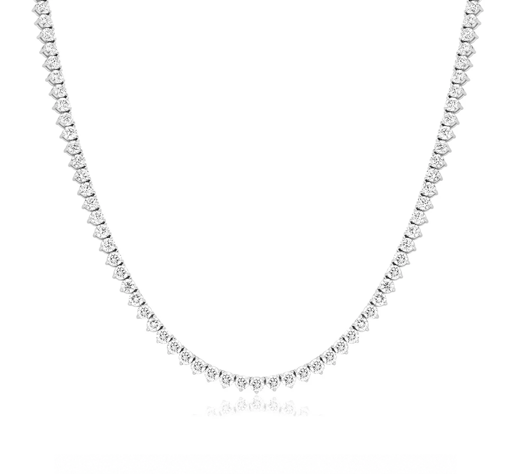 Eco Diamonds Line Necklace