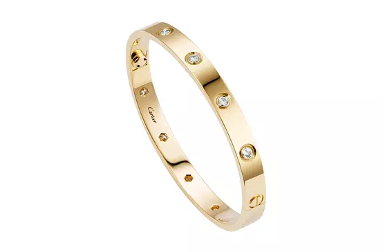 Cartier Love Bangle with Diamonds