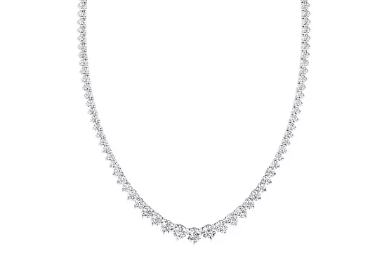 Riviera Diamond Tennis Necklace