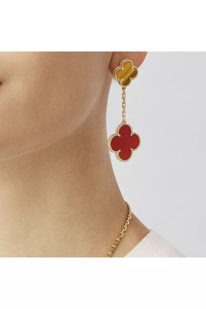 Van Cleef & Arpels Magic Alhambra Drop Earrings