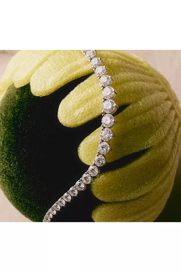 15 carats Riviera Style Diamond Tennis Necklace