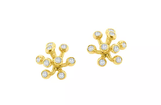 Fireworks Diamond Earrings Small