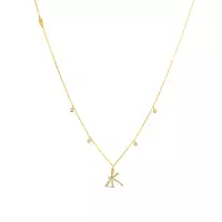 Dragonfly Diamond Necklace