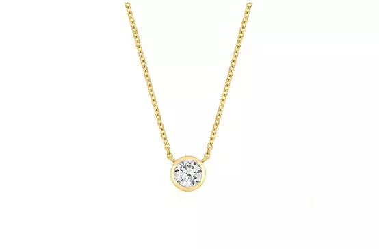 Solo Diamond Solitaire Pendant