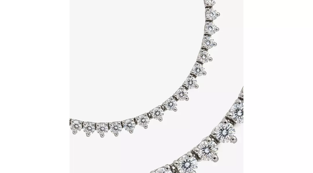 Classic Eco Diamonds Tennis Necklace 19 Carats