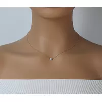Solo Diamond Solitaire Pendant