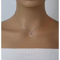 The Moon and The Stars Pendant