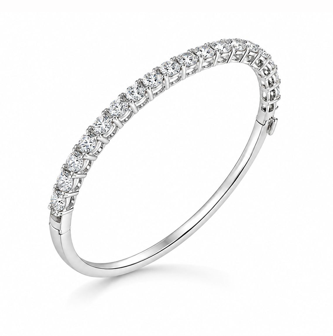 Isadora Round Eco Diamonds Tennis Bangle