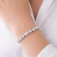 Luna Eco Diamonds Fancy Tennis Bracelet