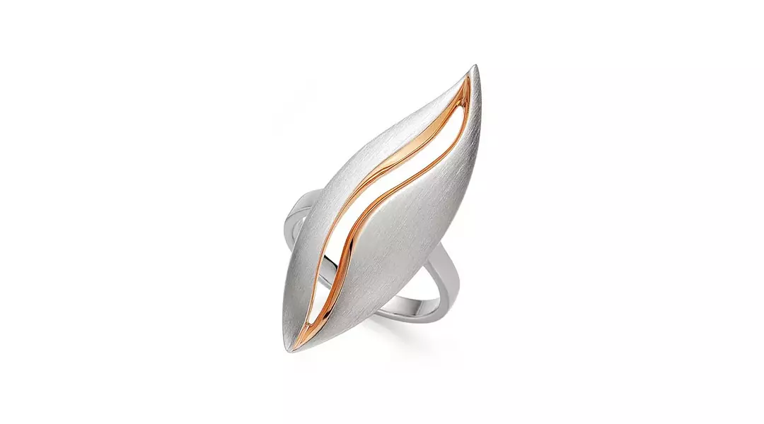 Twisted Marquise Fashion Ring