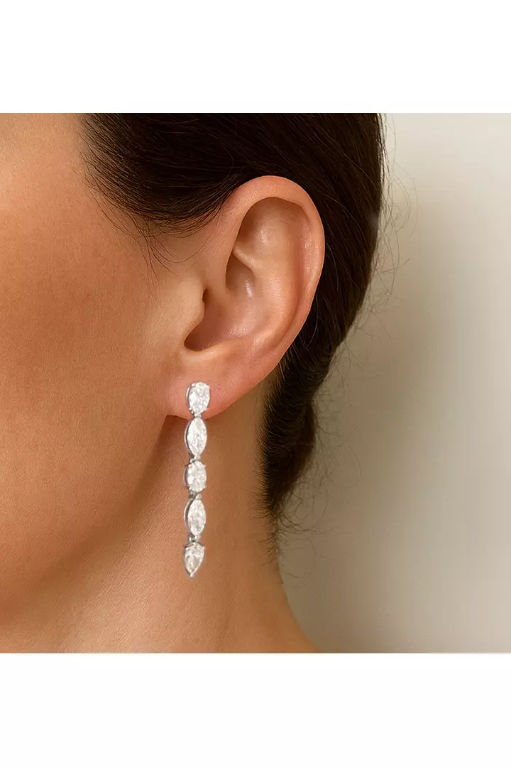 Astoria Diamond Drop Earrings