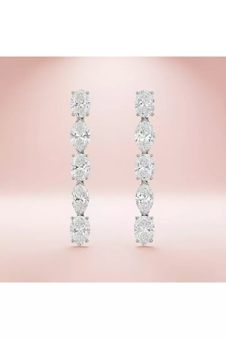 Astoria Diamond Drop Earrings