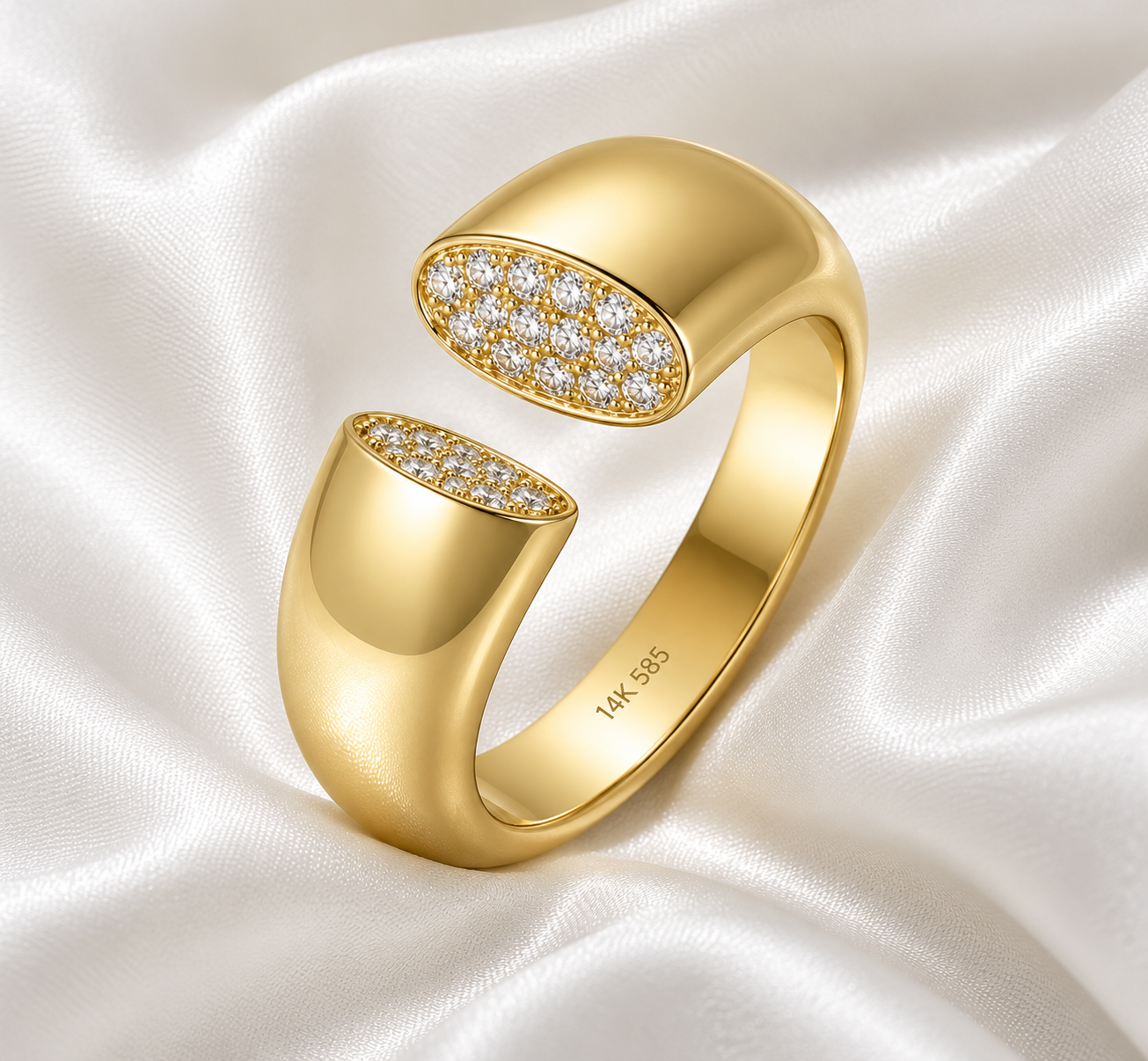 Hamptons Diamond Cocktail Ring