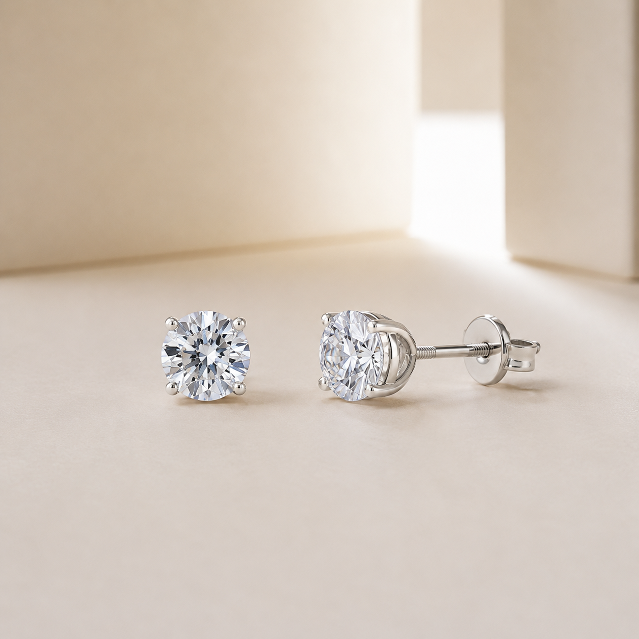 Cosmo Martini Large Eco Diamond Studs 5 cts