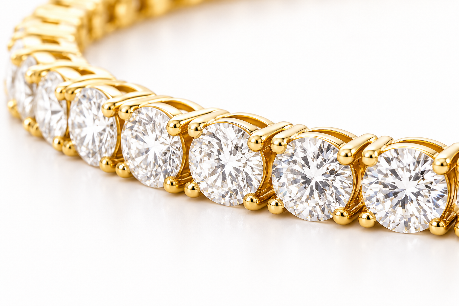Timeless Brilliance Eco Diamonds Tennis Bracelet