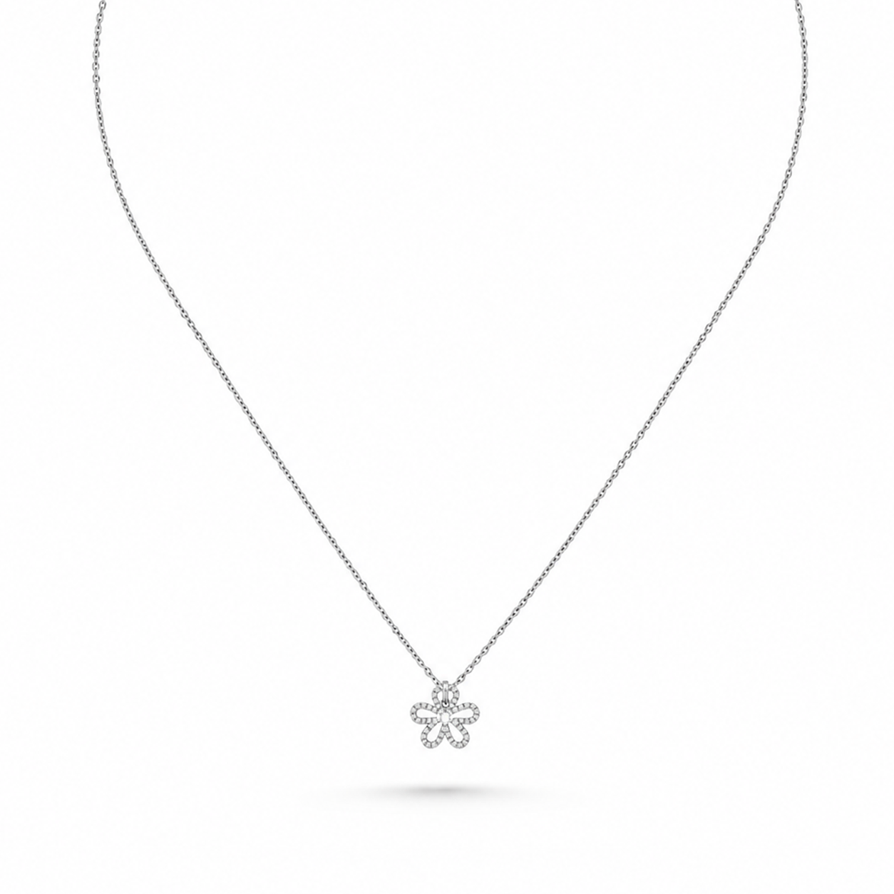 Flower Diamond Pendant