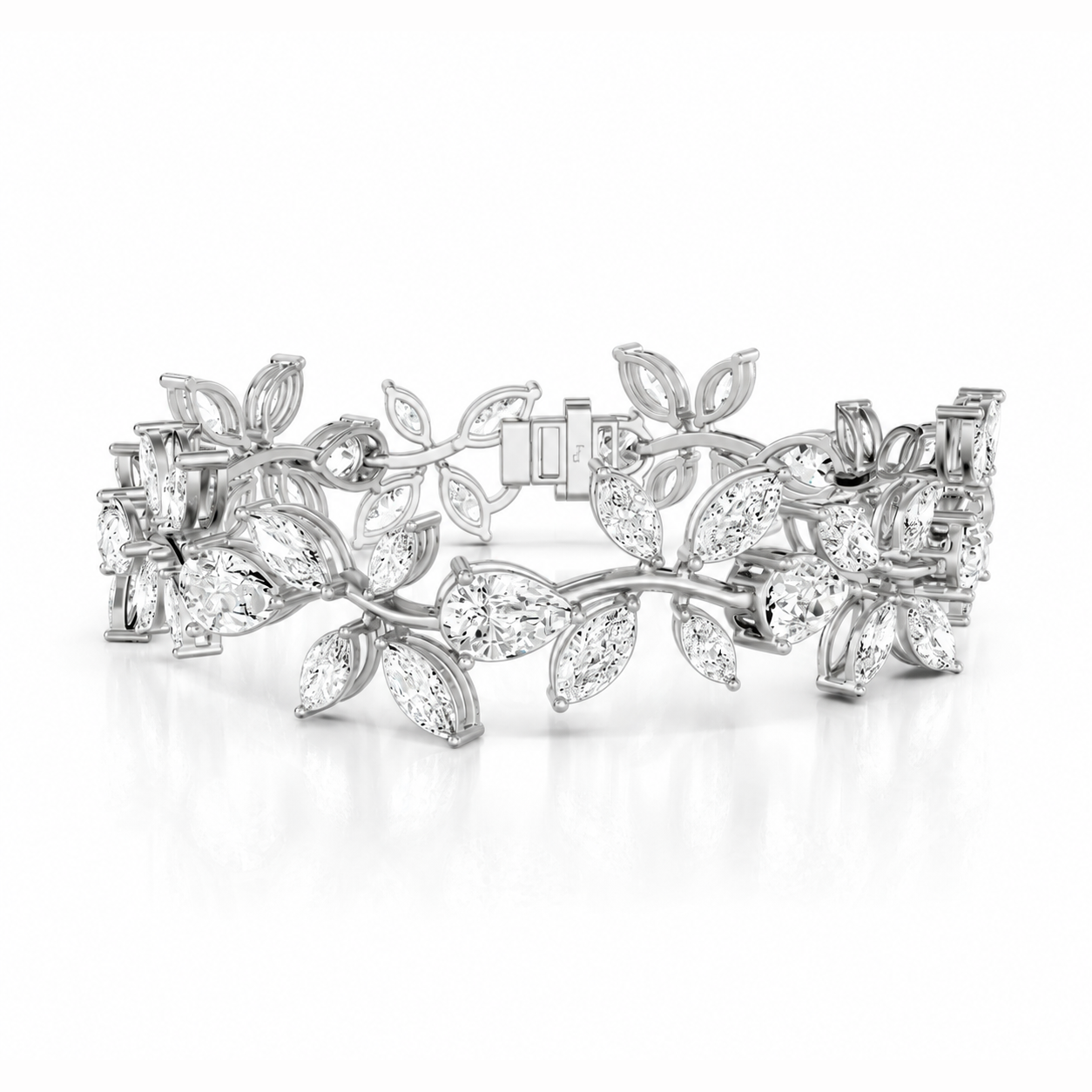Flower Diamond Bracelet