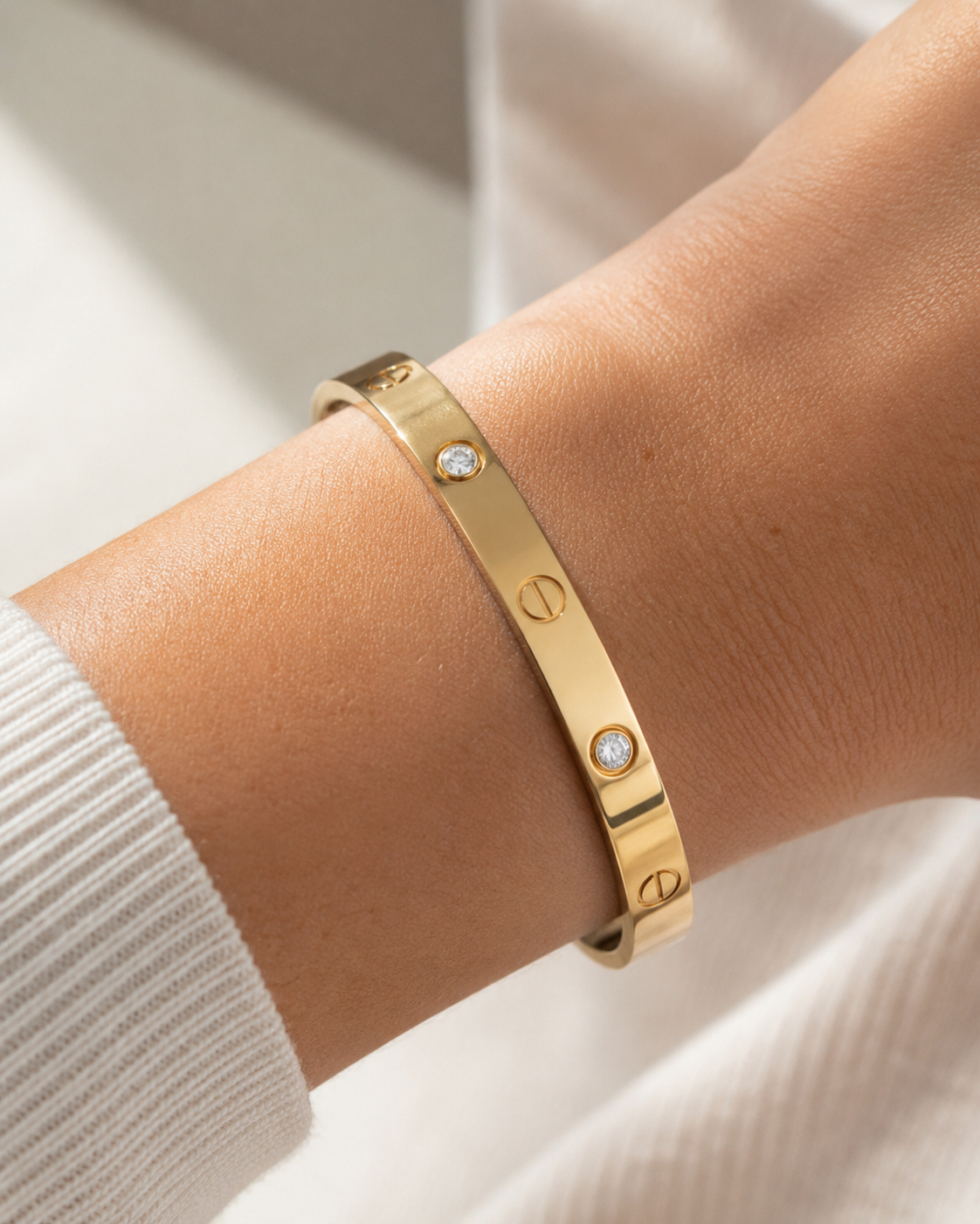 Cartier Love Bangle with Diamonds