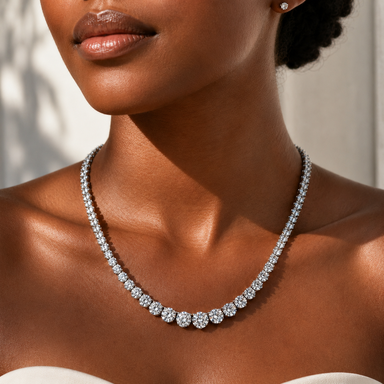 20 carats Riviera Eco Diamonds Necklace