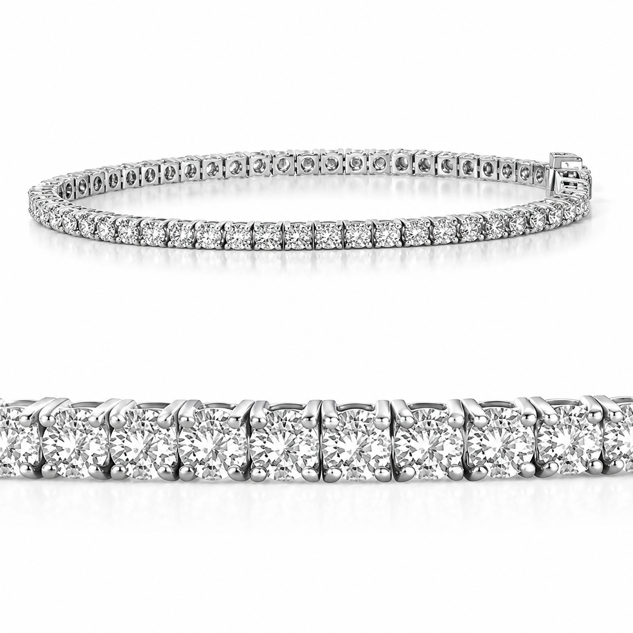 Classic Eco Diamonds Tennis Bracelet