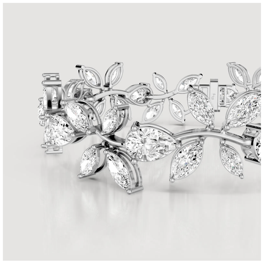 Flower Diamond Bracelet